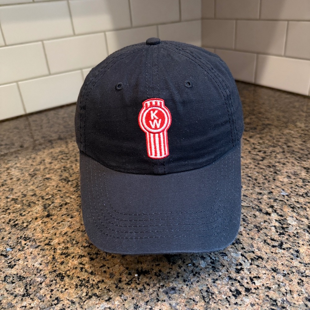 Kenworth‎ BDA Dad Hat Hat Mens OSFM Black Cotton